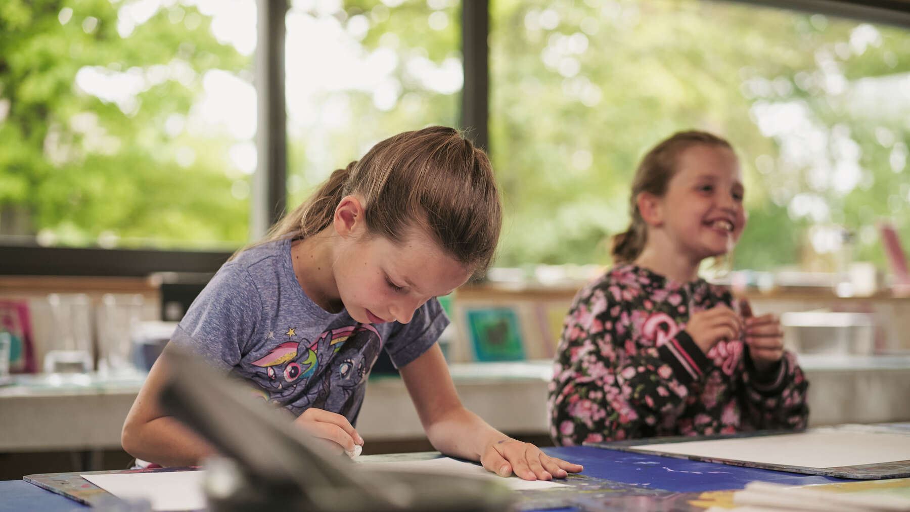 Franz Marc Museum – Foto – Kinderworkshop 2