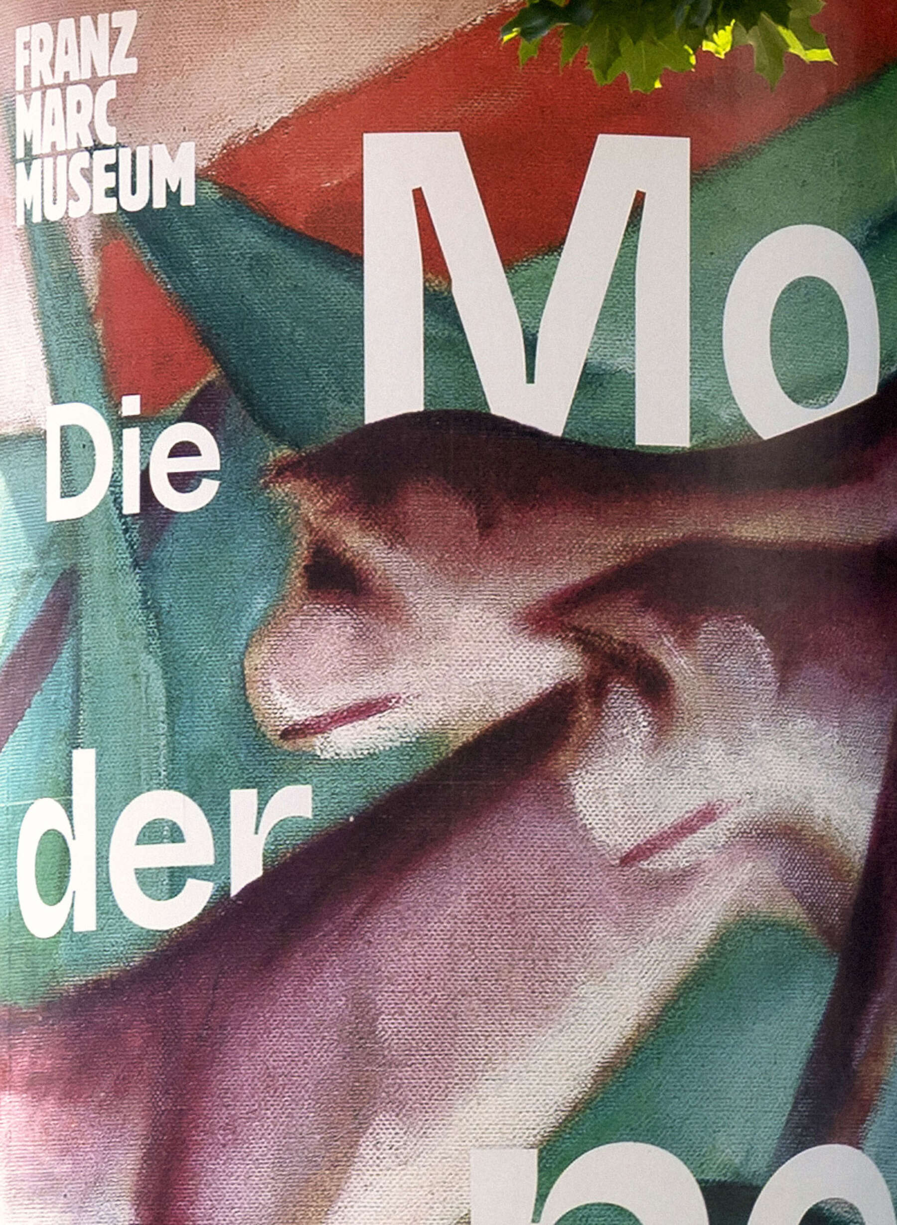 Franz Marc Museum – Ganzsäule – Die Moderne im Zoo – Detail