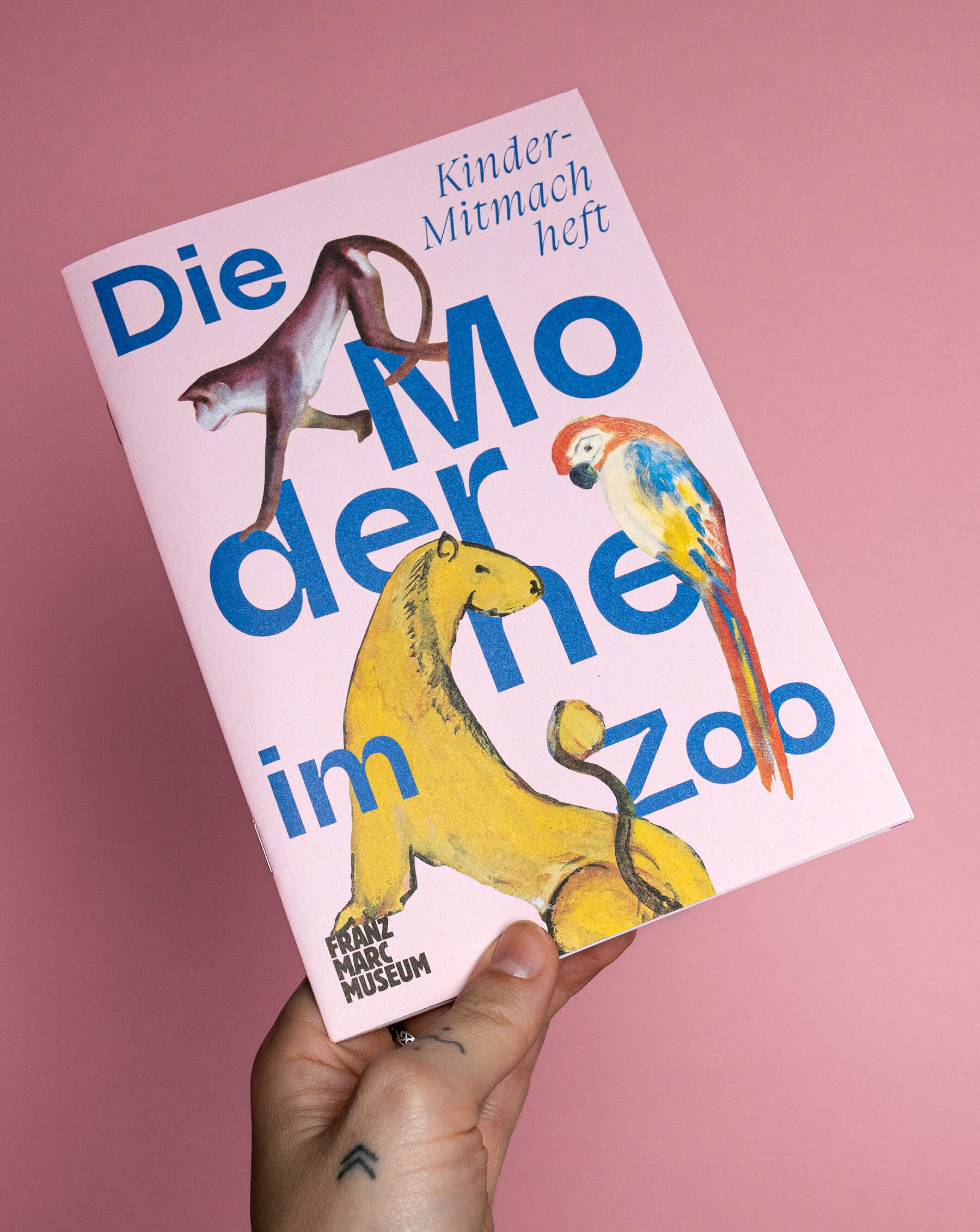 Franz Marc Museum – Kinder Mitmachheft – Cover