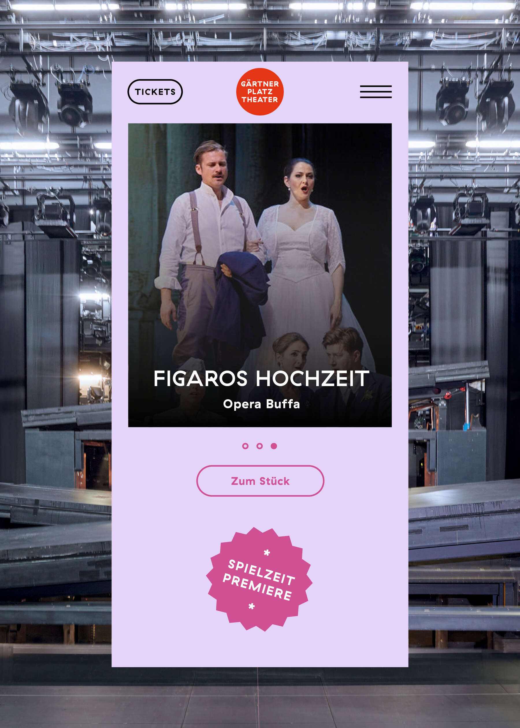 Gärtnerplatztheater – Website Mobil