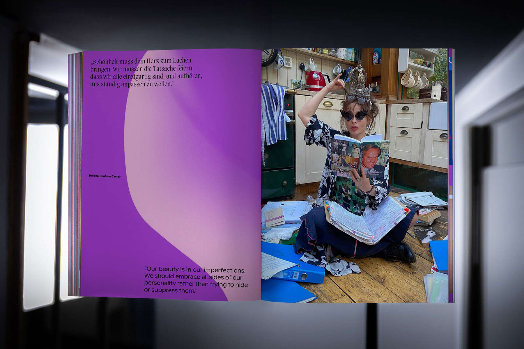 Pinakotheken – Eccentric – Katalog – Intro – Doppelseite